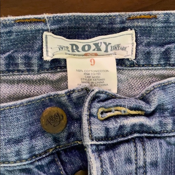 Roxy denim distressed mini skirt - Picture 3 of 3